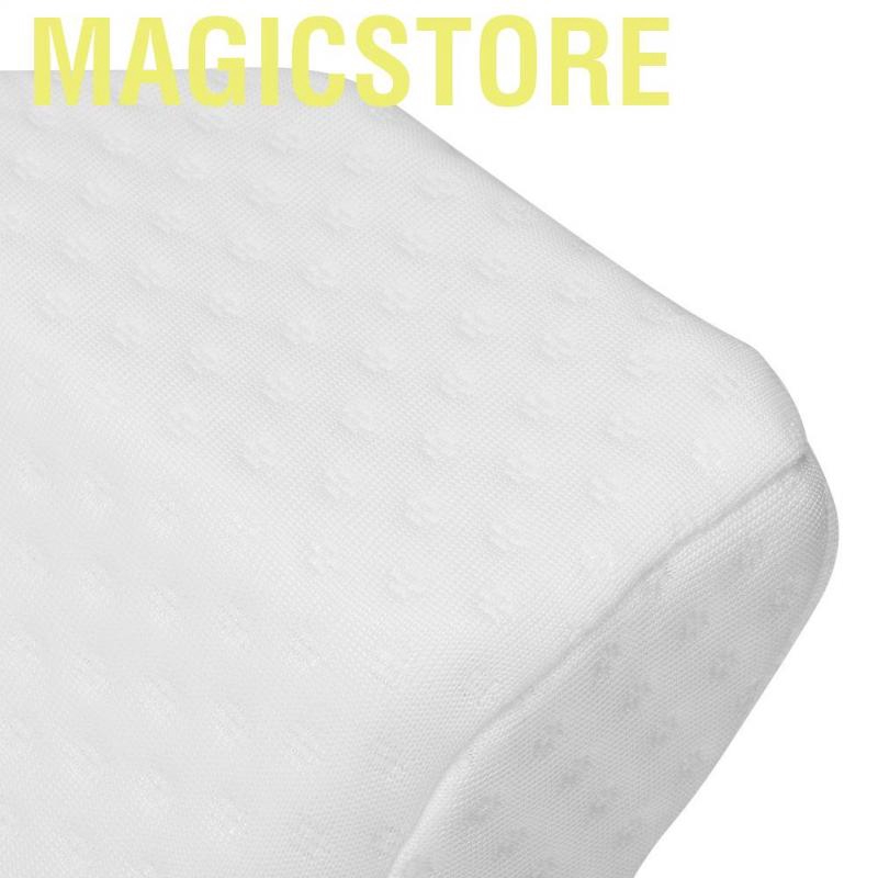 Magicstore Arch U Shape Pillow Curved Memory Foam Sleeping Neck for Home Office Bed