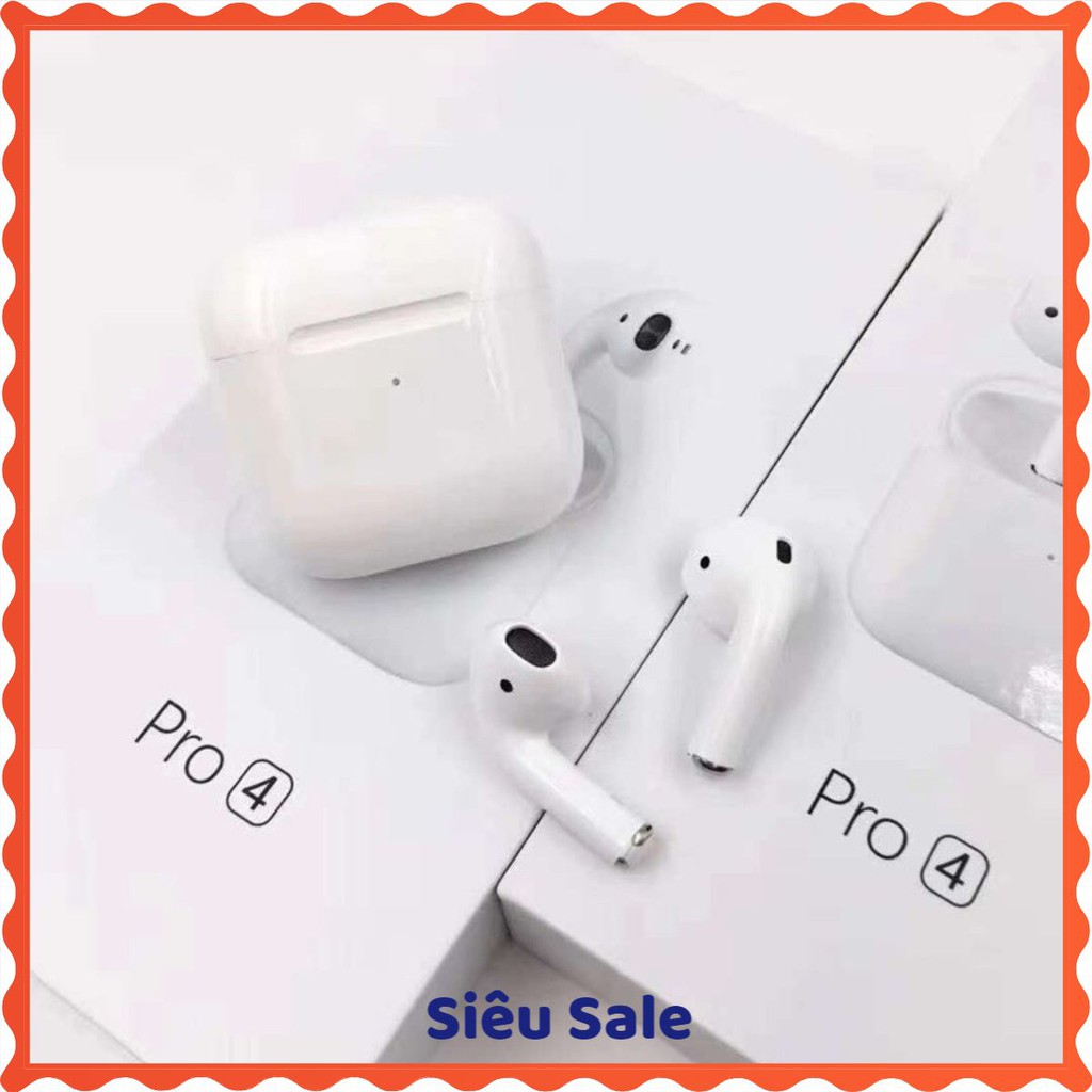 Tai nghe Bluetooth Không Dây Pro 4 Nhét Tai, Đẹp như Airpod Pro king.shop.50