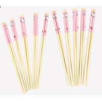 BỘ ĐŨA GỖ KITTY ĐEOREMON 40 ĐÔI