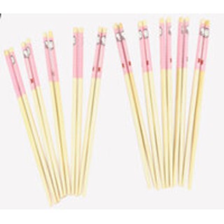 BỘ ĐŨA GỖ KITTY ĐEOREMON 40 ĐÔI