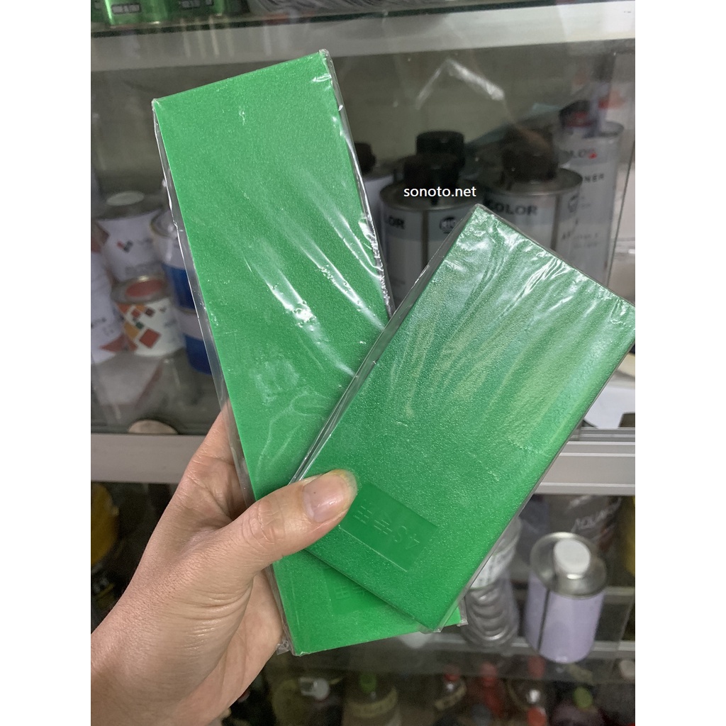 Khối chà nhám  thanh xả hình chữ nhật chuyên dụng ngành sơn xe