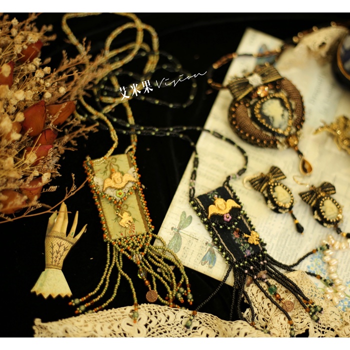 Bộ Kit nguyên liệu tự thêu handmade ví cầm tay CHÂU Âu 2 LỚP/ HOA CỎ MÙA XUÂN- Bách hóa Na na