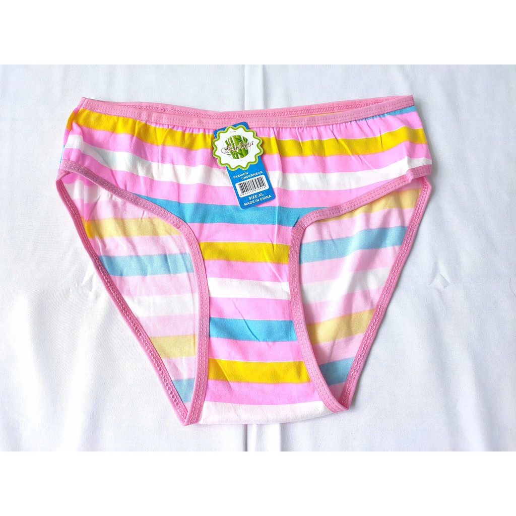 Women's panties Candy Stripe Cotton underwear Màu kẹo dễ thương chất lượng cao đồ lót gợi cảm quần lót nữ gợi cảm | BigBuy360 - bigbuy360.vn