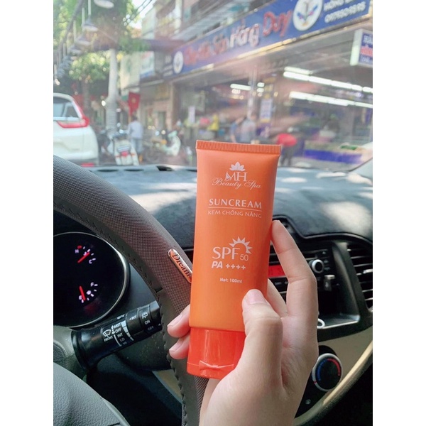 kem chống nắng SUNCREAM MH BEAUTY SPA ( CHỐNG NẮNG VẬT LÝ MH BEAUTY SPA)