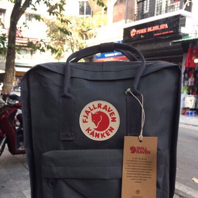 Balo Kanken Classic( ghi đậm)