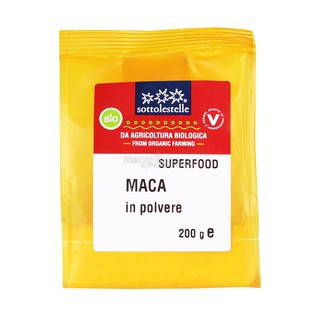 Bột Maca ( Nhân sâm Peru ) hữu cơ Sottolestelle 200g