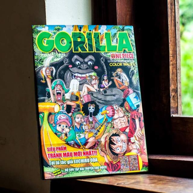 Sách - Gorilla - Tranh màu One Piece tập 6