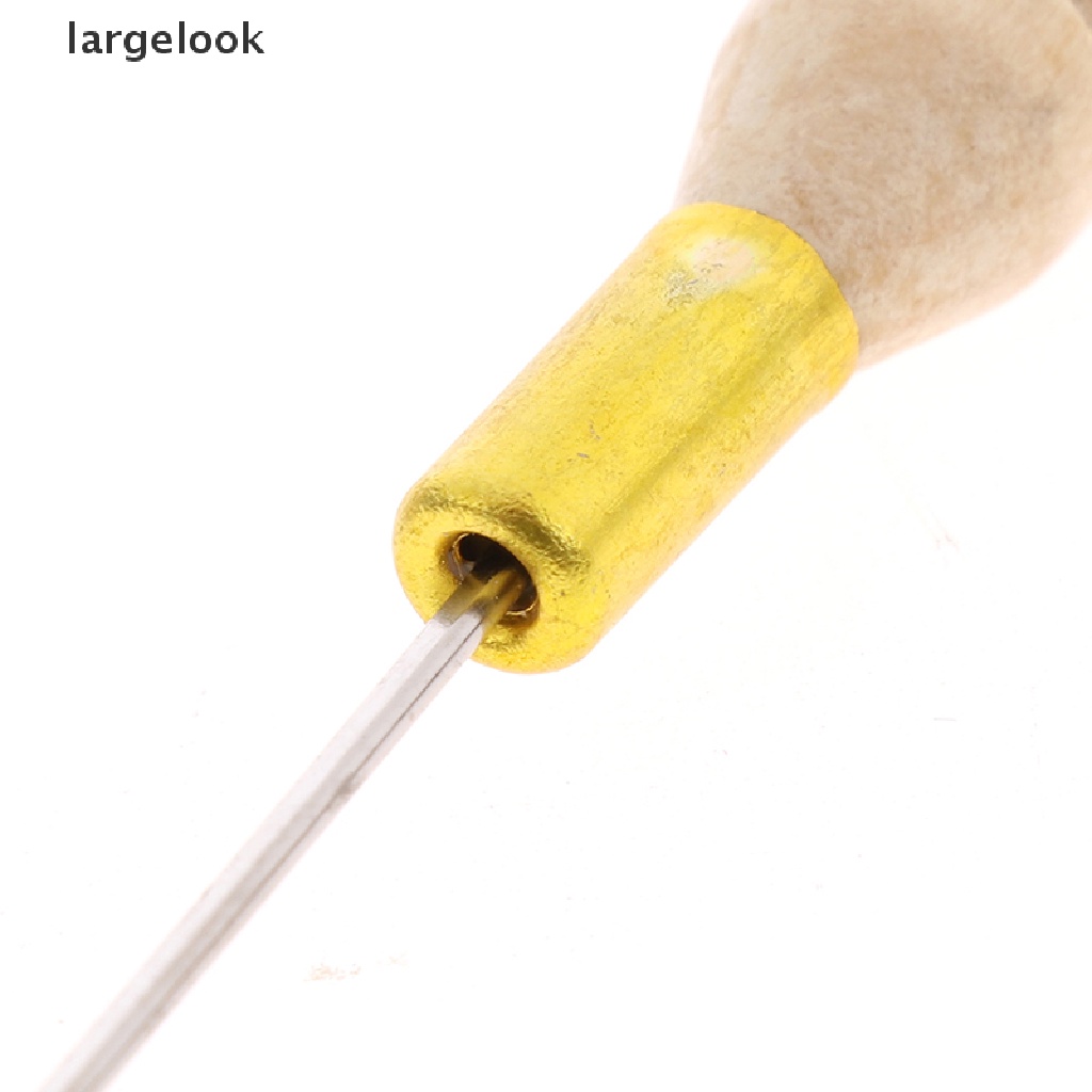 [largelook] 1Pcs Bamboo Crochet Handle Hook Needle Dread Tool Braiding Hair DIY Making Tool ♨HOT SELL