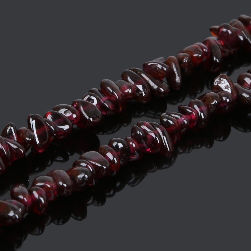 Chuỗi Hạt Đá Garnet Tự Nhiên 6mm 88cm Dùng Làm Trang Sức DIY