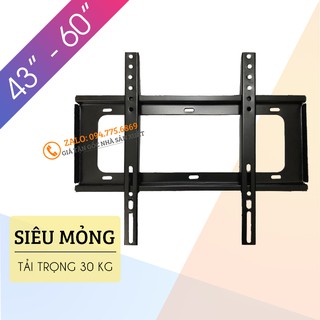 [Mã ELHAJULY giảm 6% đơn 50K] Giá Treo Tivi Sát Tường M55 43 - 55 - 60 Inch - Khung Treo Tivi Ghép Sẵn - Dễ Lắp Đặt