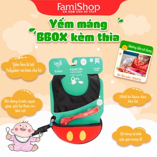[B.BOX]YẾM ĂN CÓ TÚI KÈM 1 MUỖNG CHO BÉ MICKEY