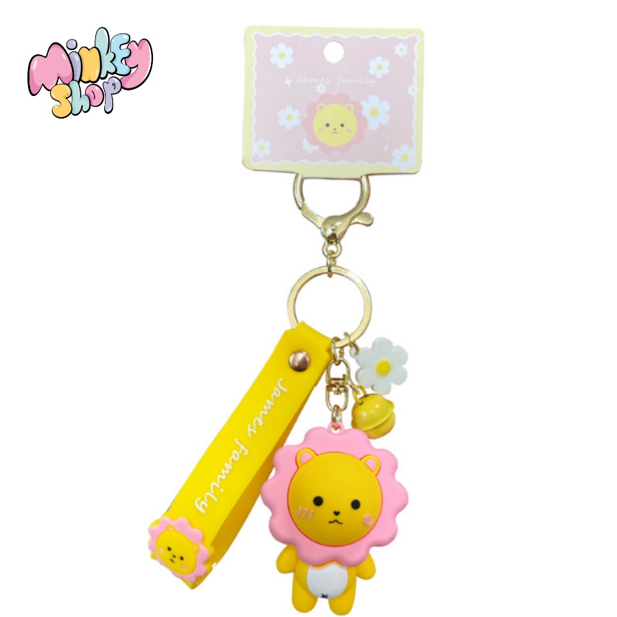 Móc Khóa Đẹp Hình Thú Cute phụ kiện Túi Xách dễ thương -Minkey