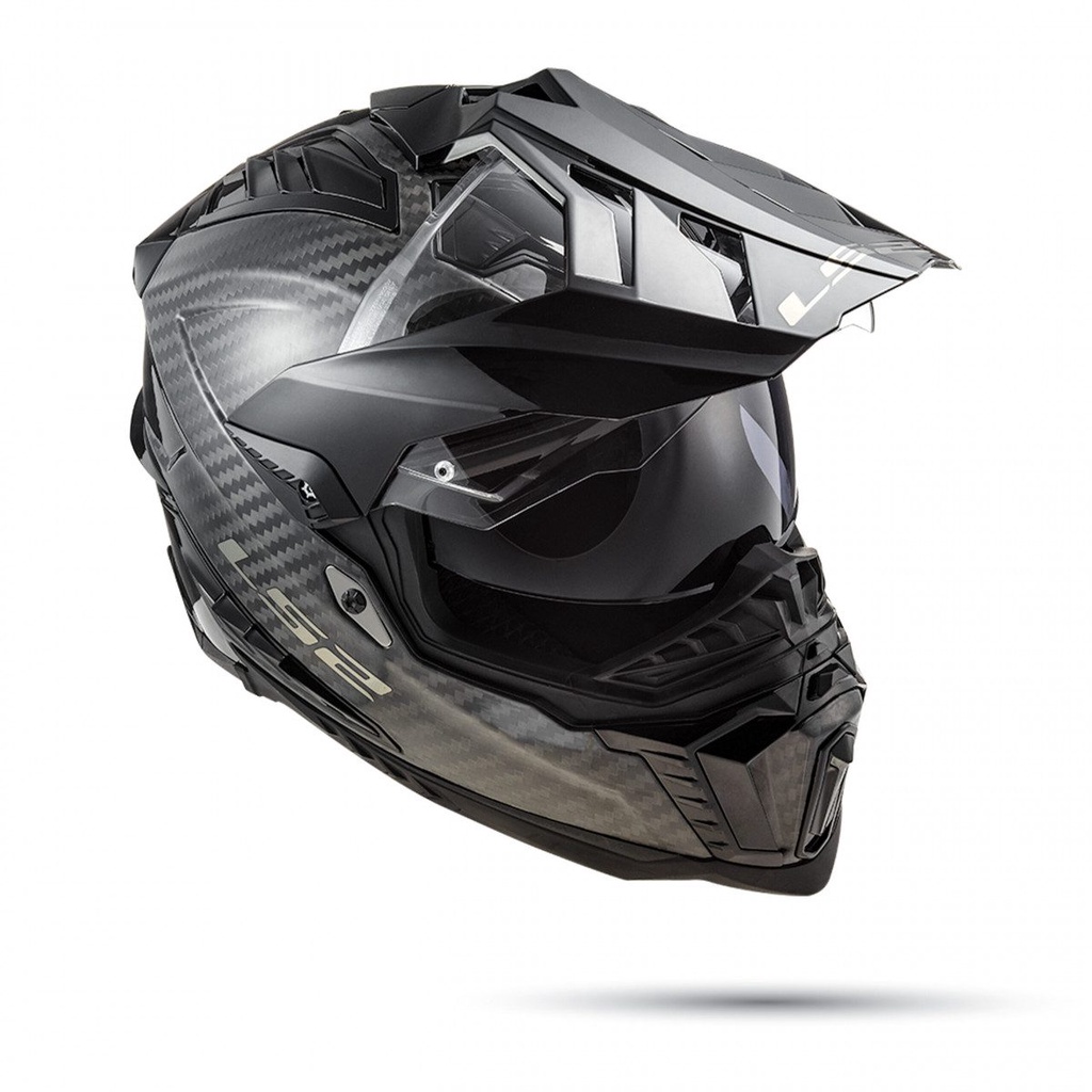 Fullface LS2 MX701 EXPLORER C (Sợi Carbon) Dual Sport - (Tặng Khăn Trùm SWAT)