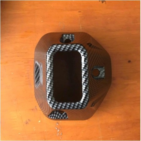 COMBO ỐP BÔ và CHỤP MỎ BÔ CARBON TRANG TRÍ GẮN XE HONDA VARIO, CLICK 150CC 2018 TRỞ LÊN