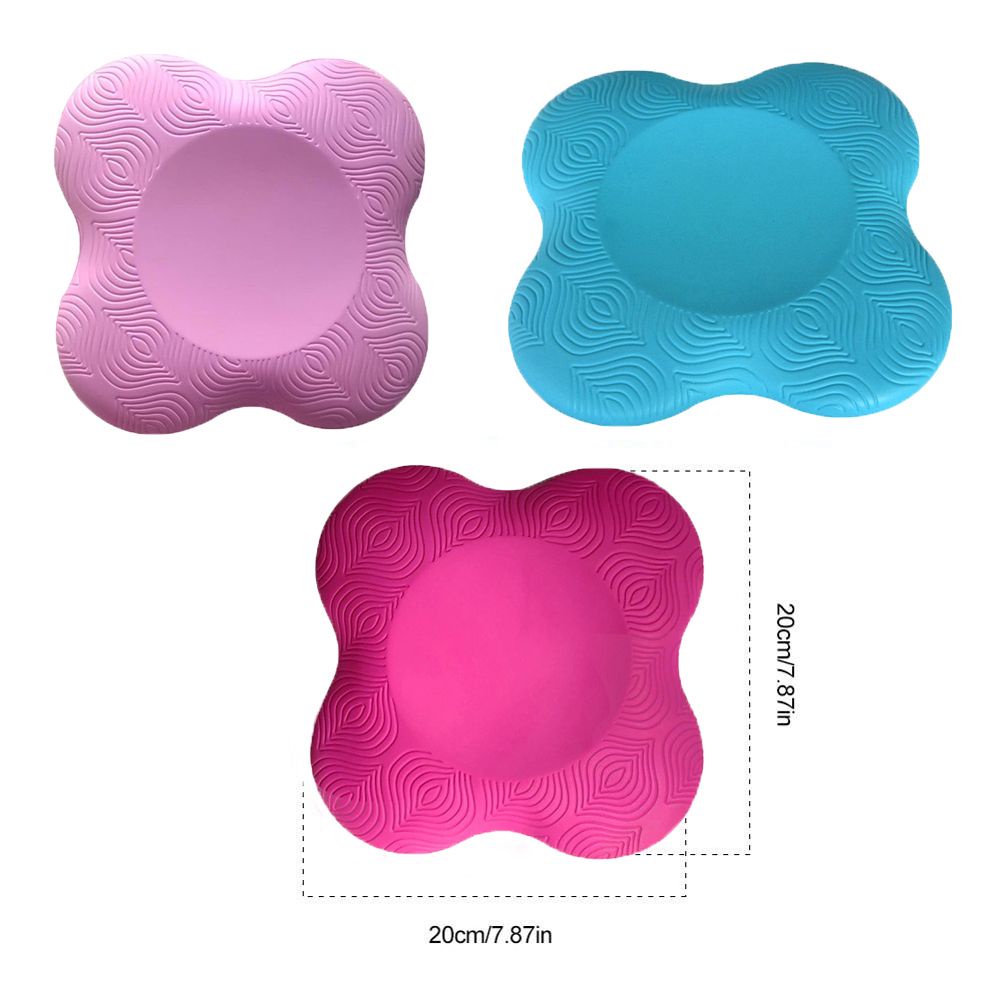 Đệm Bảo Vệ Đầu Gối / Khuỷu Tay Bằng Pu Chống Trượt Siêu Nhẹ Tiện Dụng Cho Người Tập Yoga