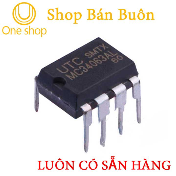 IC Chức Năng MC34063 36V/1.5A DIP-8