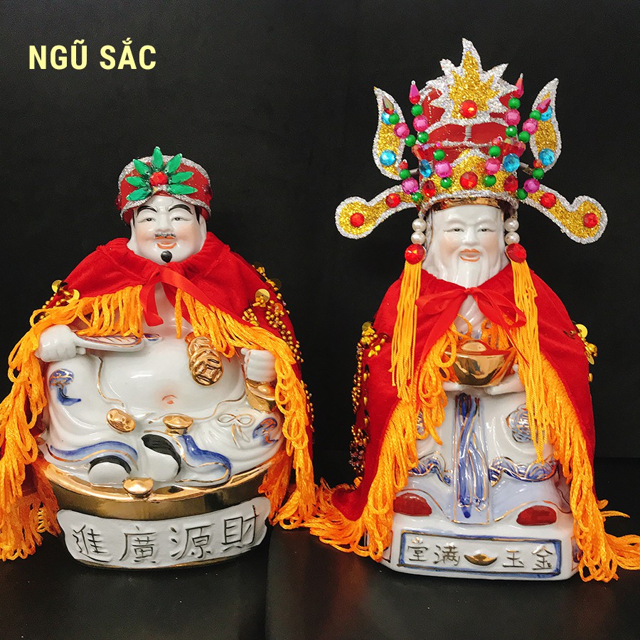 Combo áo mão Thần Tài Thổ Địa - Đầy đủ kích cỡ tượng