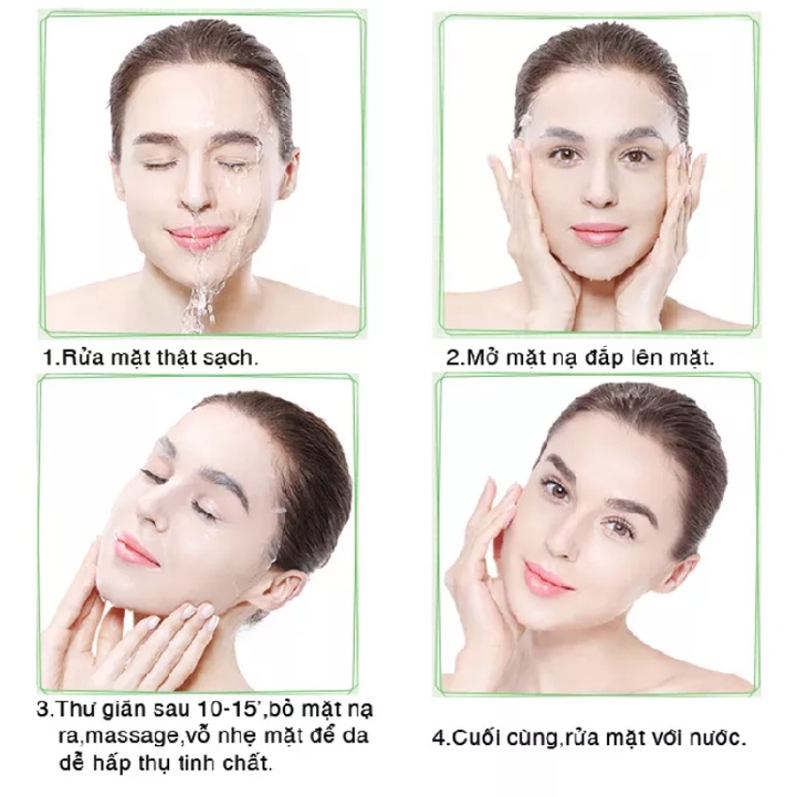 SET 10 Mặt Nạ Giấy cấp ẩm, dưỡng da, mặt nạ dưỡng da Sadoer   BIGSALEMART  S1-10