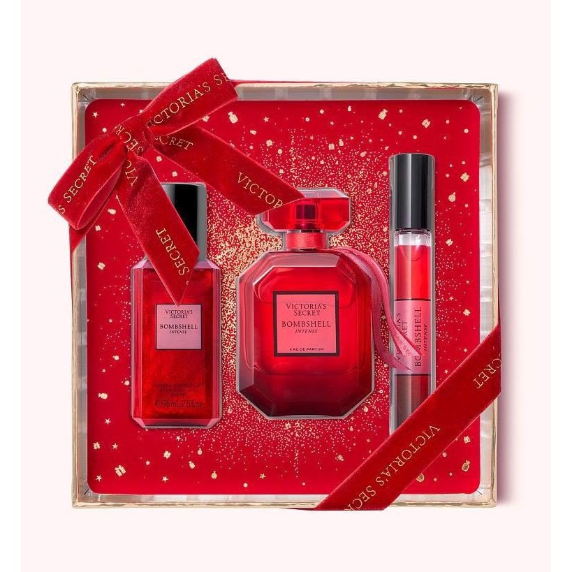 Bộ Sản Phẩm Victoria’s Secret Bombshell Intense The Perfect Gift Fragrance