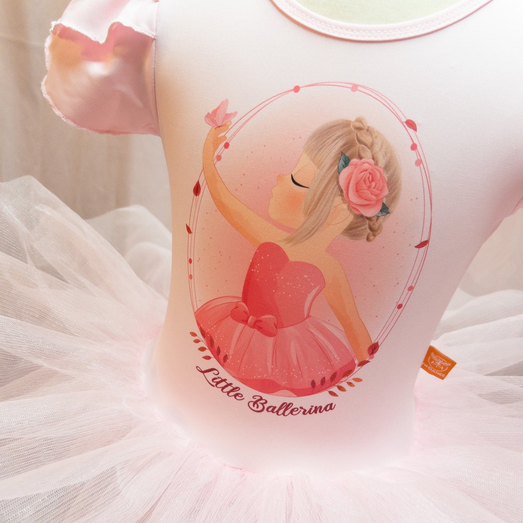 Váy múa Ballet Công chúa Hồng