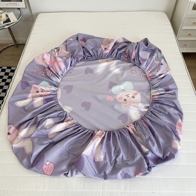 SET GA+ 2 VỎ GỐI COTTON THỎ TÍM