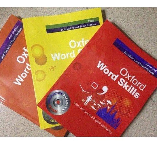 Bộ 3q - Full Colours - Oxford Word Skills Basic + Intermediate + Advan