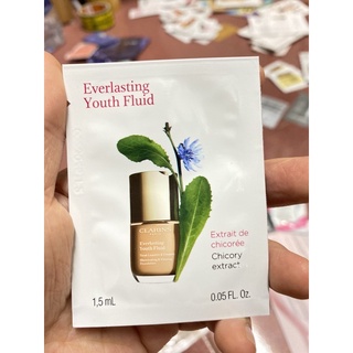 Sample Kem Nền Clarins Everlasting Youth Fluid Illuminating & Firming Foundation SPF15 PA+