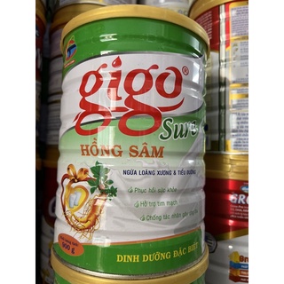 Sữa hồng sâm Gigo Sure lon 900g