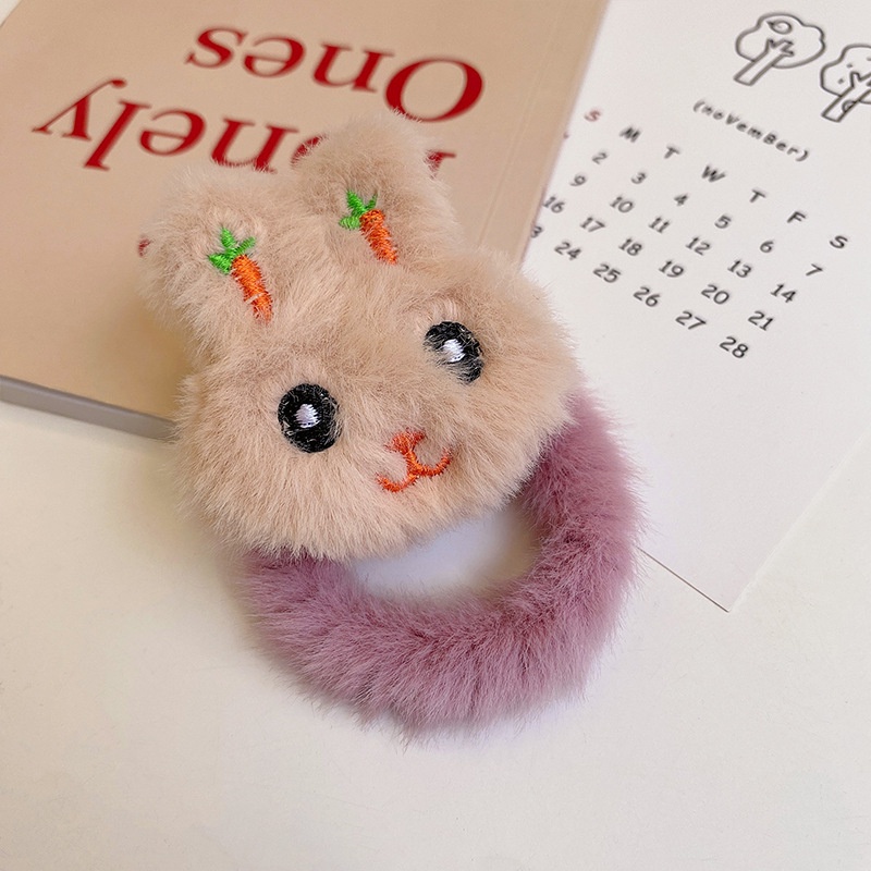 Dây Cột Tóc Hình Thỏ Xinh Xắn Phong Cách Hàn Quốc Cho Nữ