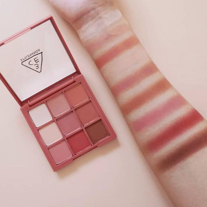 BẢNG PHẤN MẮT 9 Ô LÌ 3CE MULTI EYE COLOR PALETTE #DRY BOUQUET