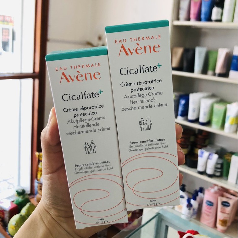 Kem Phục Hồi Da Lành Sẹo, Chống Nhiễm Khuẩn Avène Cicalfate Cream 40ml