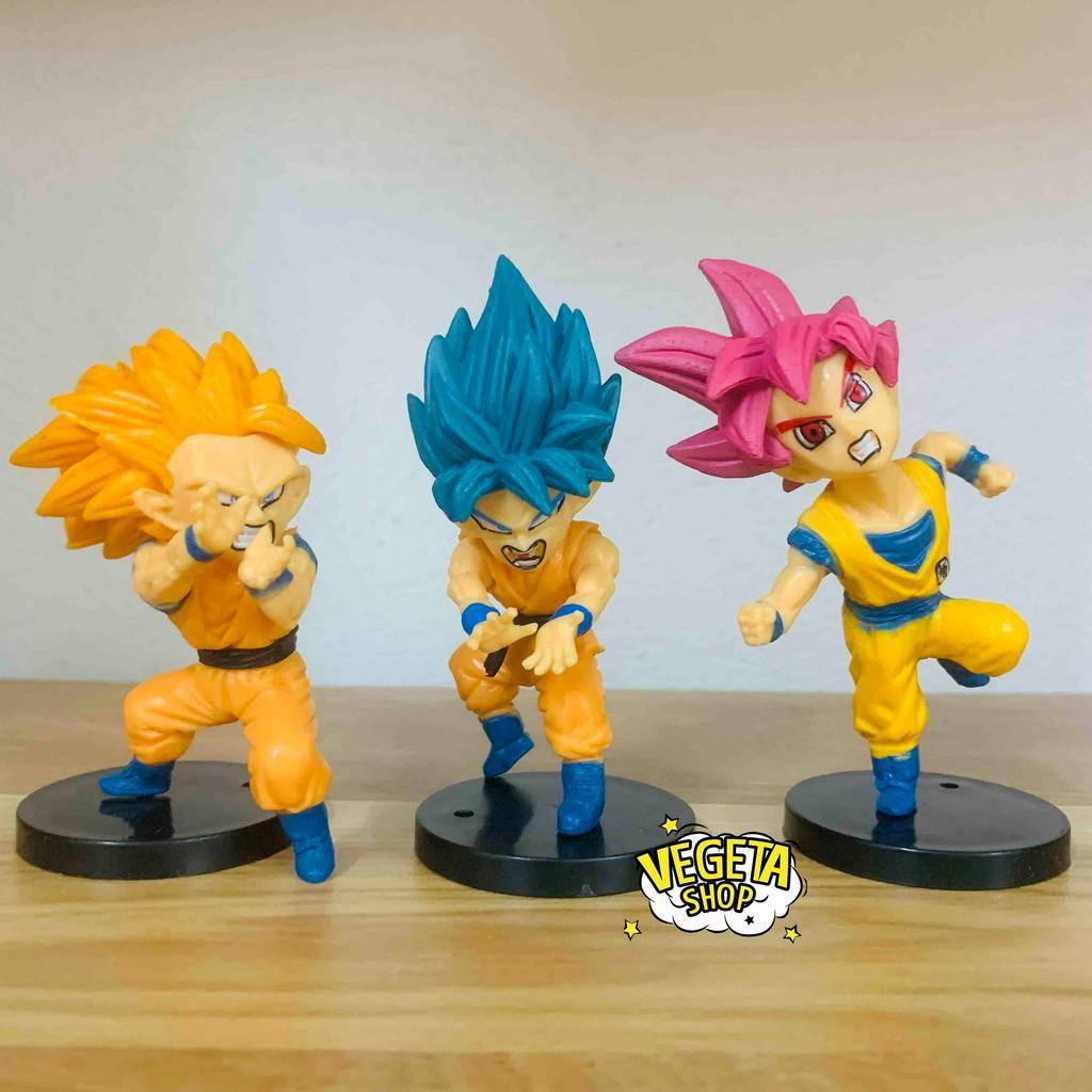 Mô hình Dragon Ball Super WCF - Buu Beerus Whis Frieza Vegeta Goku God Blue Pilaf Mai Shu Ma bư mập gầy Fide - Cao 4~9cm