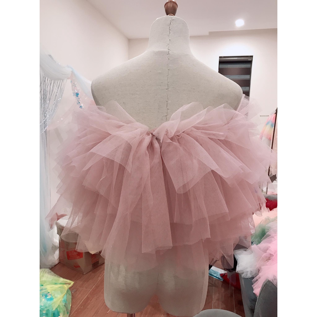 ⚡Giá Sỉ⚡ 1 cây voan lưới ren tutu trắng loại đẹp 180m khổ 1m5-1m7 tùy màu giá 1tr7