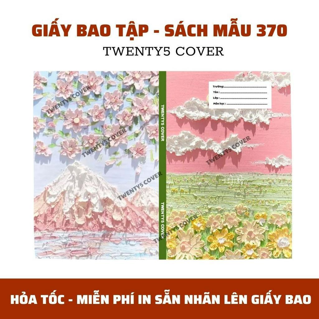 GIẤY BAO TẬP - SGK MẪU 370 - 379