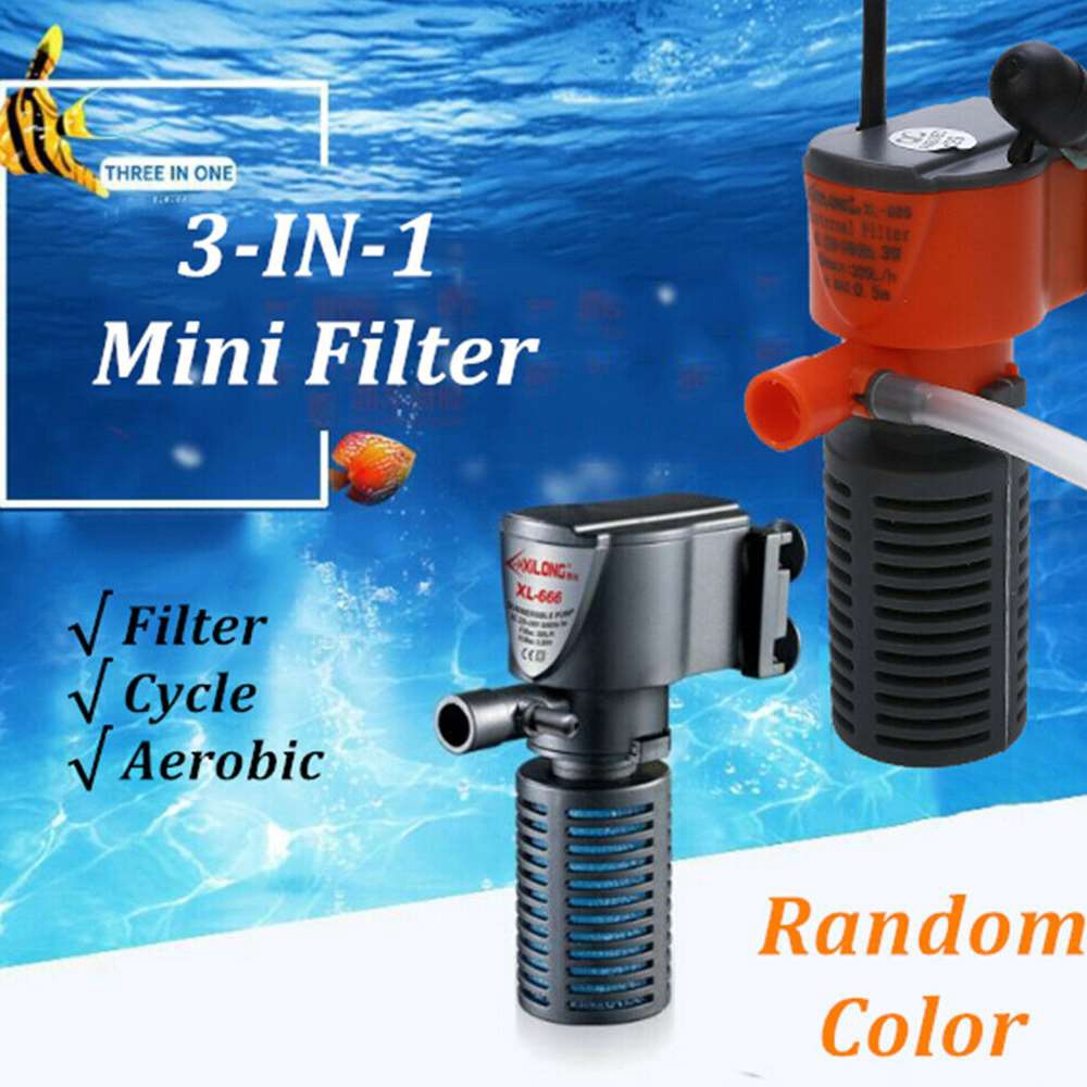Máy Bơm Oxy Mini 3 Trong 1 Cho Bể Cá