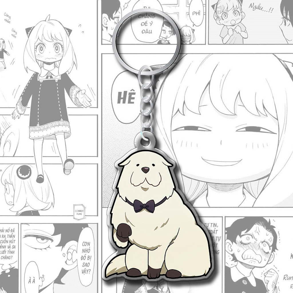 Móc khóa nhân vật anime Spy x Family