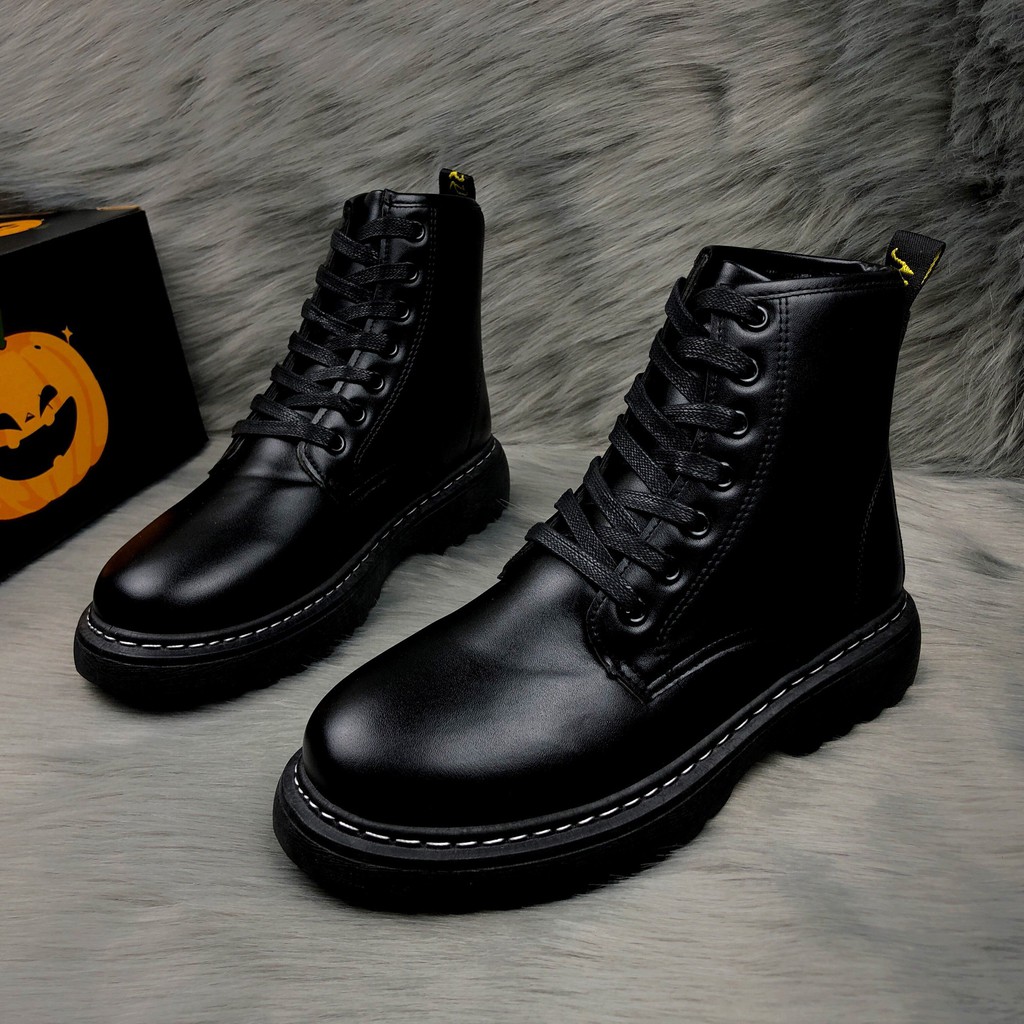 [LIMITED+FULLBOX] Giày da Nam, Bốt, Boost cổ cao 2020 cá tính BO phối quần Jean, quần Da Trend 202 - ILOZI Mã SP: BO | BigBuy360 - bigbuy360.vn