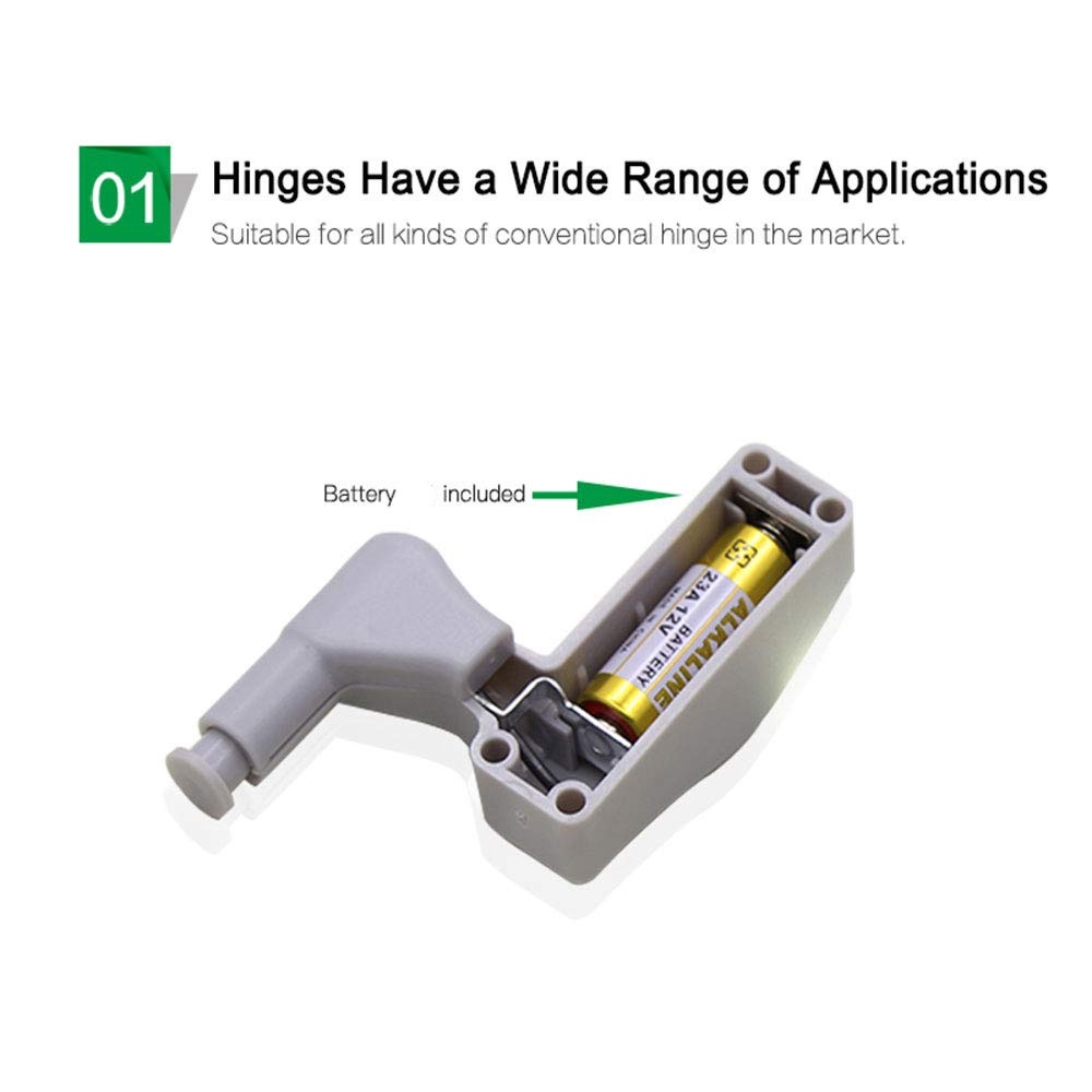 Đèn LED Gắn Bản Lề Cửa Ra Vào/Tủ Chén/Tủ Quần Áo/Phòng Ngủ