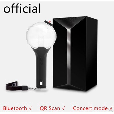 Cây Lightstick BTS ARMY BOMB kết nối Bluetooth kèm phụ kiện và quà tặng