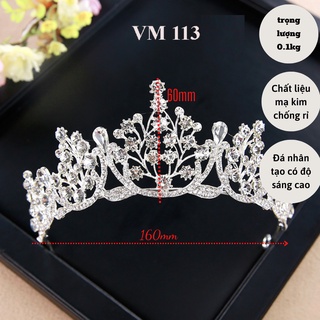 Vương miện cô dâu phụ kiện cưới