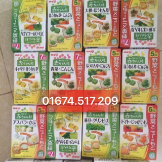 Bột ăn dặm meiji Nhật Bản