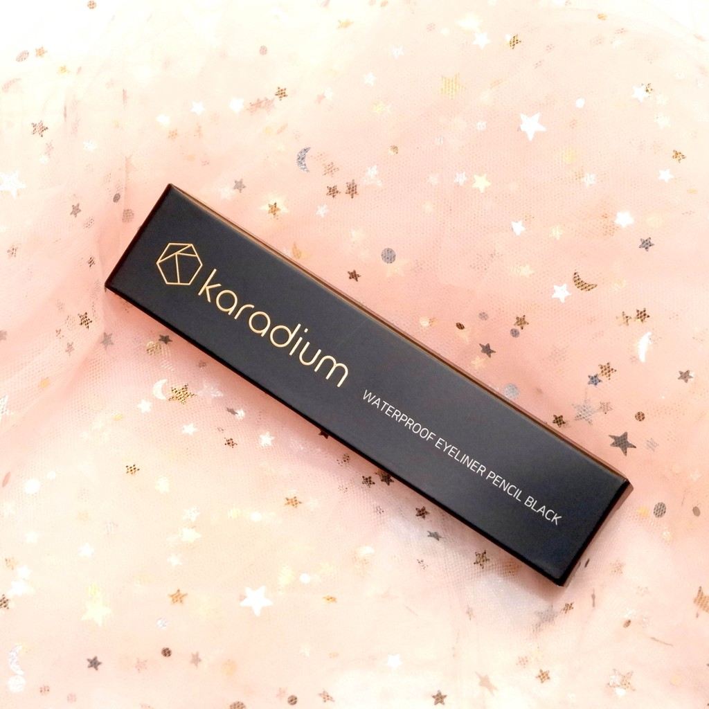 BÚT KẺ MẮT DẠNG CHÌ VẶN KARADIUM chống Nước Waterproof Eyeliner Pencil Black-Hàng Có Sẵn | BigBuy360 - bigbuy360.vn