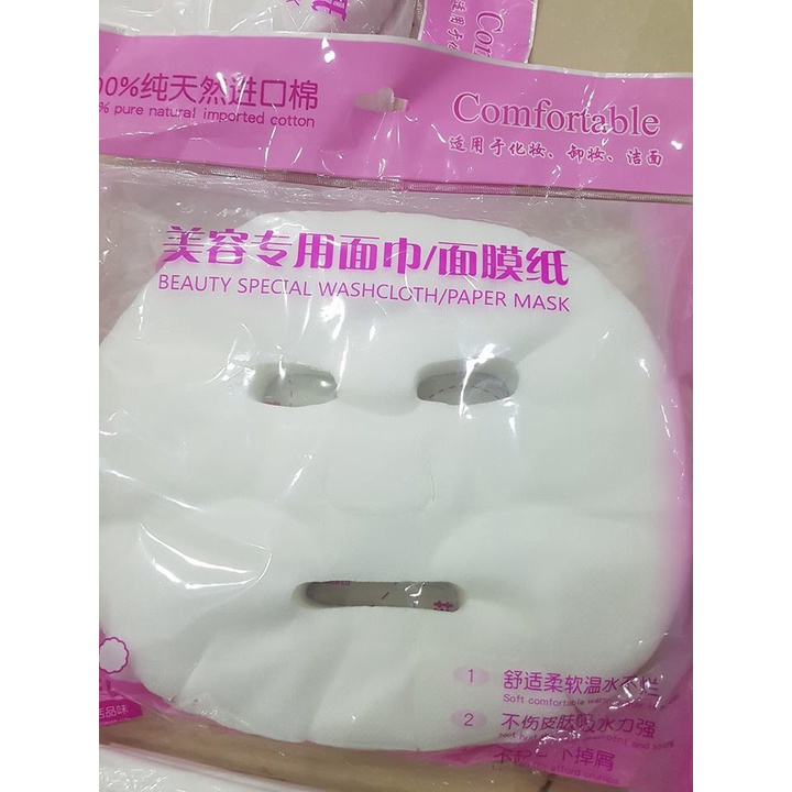 Mặt Nạ Giấy Khô Bịch 100 Miếng - Hàng Cao Cấp