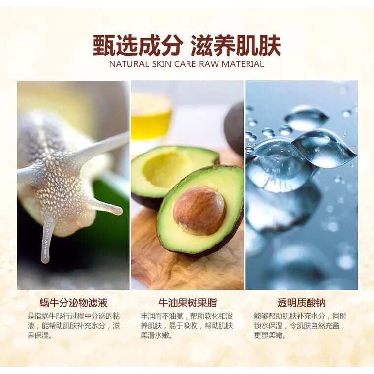 Kem tay Sên 75g - Dưỡng Ẩm Mịn Da Images Snail Bioaqua