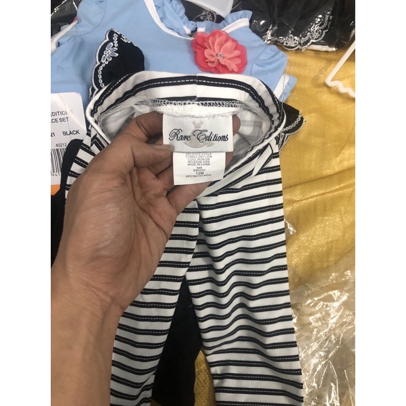 Sét đồ bé gái 3m-6y Rare EditionChất mát mềm mịn cao cấp 0421