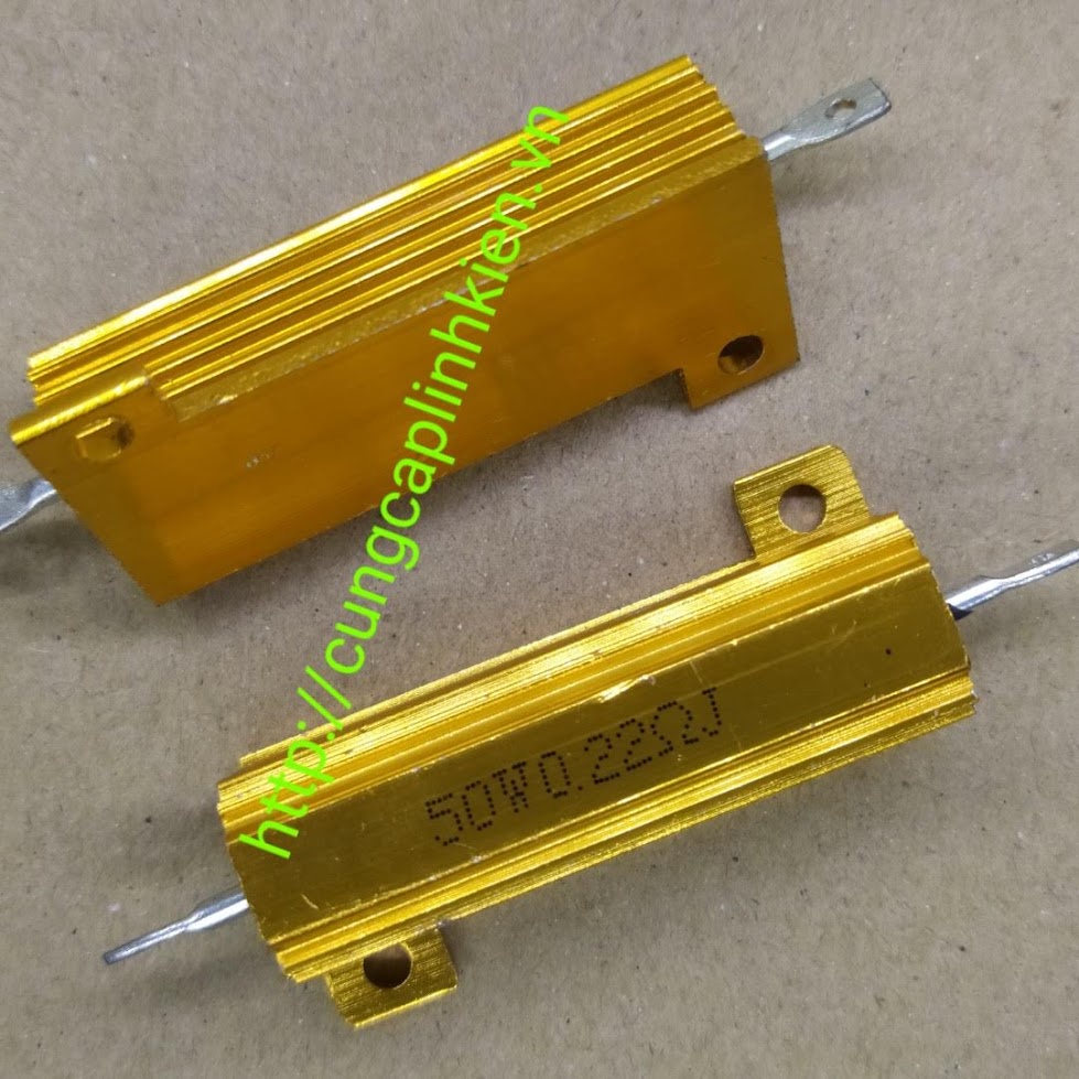 Trở nhôm 0.22R 50W RK-125