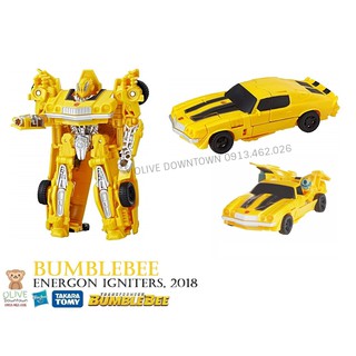 Bumblebee 12cm - Robot biến hình 1 bước thành siêu xe - TRANSFORMERS phim The Last Knight