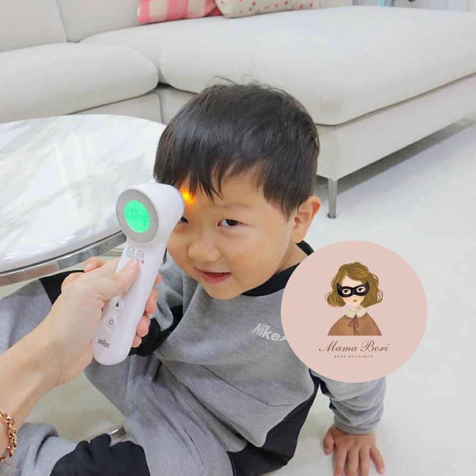 Nhiệt kế cảm biến hồng ngoại Braun chuẩn Đức đo nhiệt độ chính xác 100%