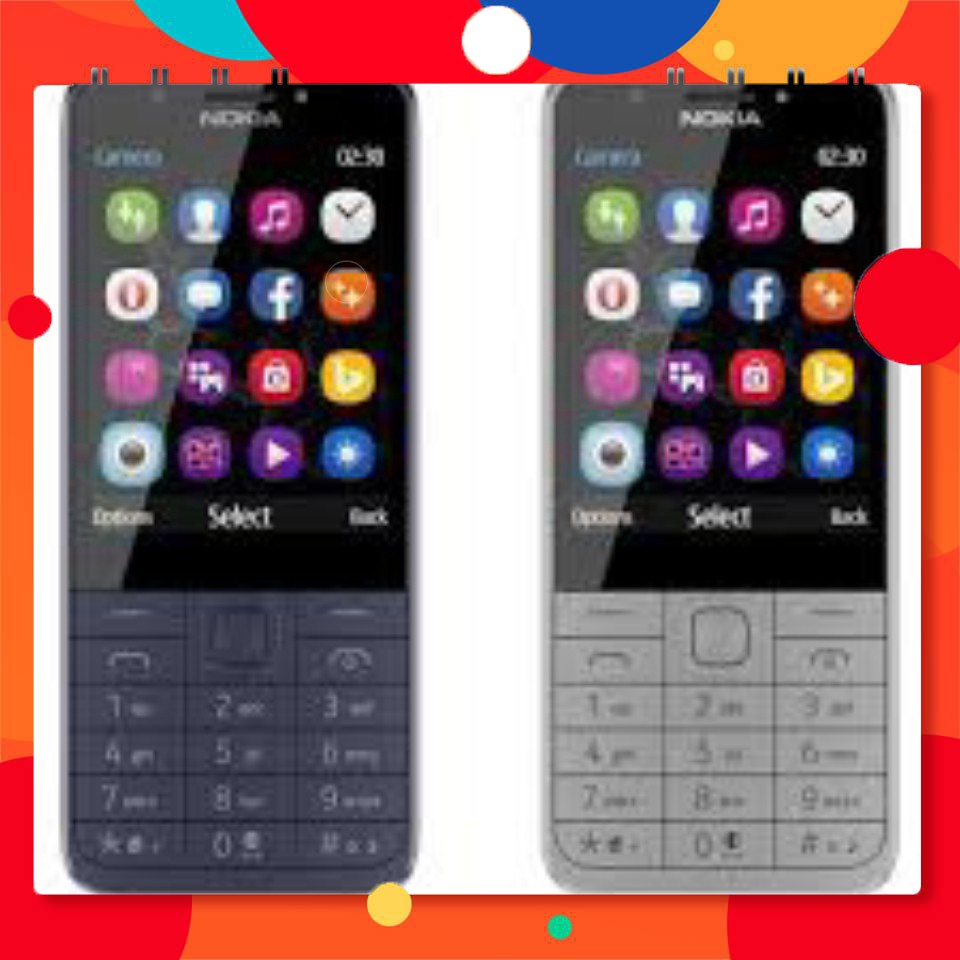 Điện thoại nokia 230 2 sim pin khủng giá rẻ