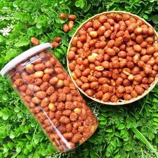 Hủ 500gr đậu phộng rang tỏi ớt giòn thơm béo